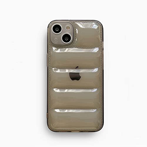 HANASE Clear Down Jacket The Puffer Handyhülle für iPhone 13 11 12 14 Pro Max X XR XS 7 8 Plus Hülle Weiches Silikon stoßfeste Abdeckung Capa, Schwarz, für iPhone 12 Pro HANASE Clear Down Jacket The Puffer Handyhülle für iPhone 13 11 12 14 Pro Max X XR XS 7 8 Plus Hülle Weiches Silikon stoßfeste Abdeckung Capa, Schwarz, für iPhone 12 Pro von HANASE