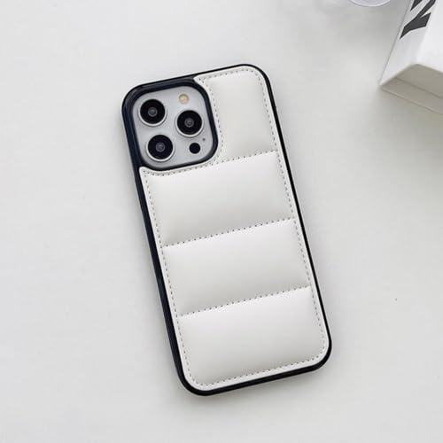 HANASE Daunenjacke Handyhülle für iPhone 14 13 Pro Max 11 12 15 Pro Max 14Plus Schwarz stoßfeste Abdeckung, weiß, für iPhone 11 ProMax HANASE Daunenjacke Handyhülle für iPhone 14 13 Pro Max 11 12 15 Pro Max 14Plus Schwarz stoßfeste Abdeckung, weiß, für iPhone 11 ProMax von HANASE