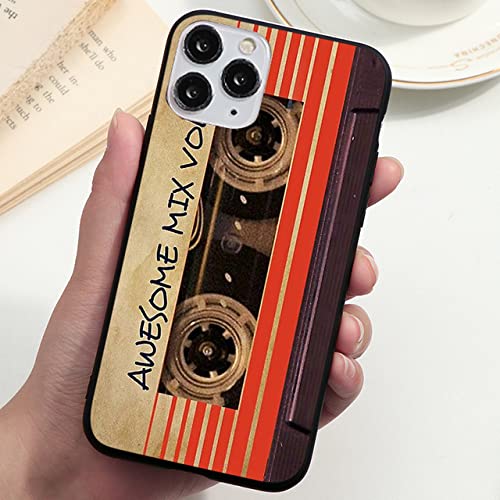 HANASE Kassette Tape Soft Case für iPhone 14 Pro Max 13 12 11 Pro XS Max Mini SE 2022 2020 7 8 6 6S Plus X XR,5,für iPhone 14 ProMax HANASE Kassette Tape Soft Case für iPhone 14 Pro Max 13 12 11 Pro XS Max Mini SE 2022 2020 7 8 6 6S Plus X XR,5,für iPhone 14 ProMax von HANASE