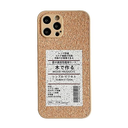 Korkkorn-Label-Buchstabe-weiche Handyhülle für iPhone 14 13 12 11 Pro Max XR X XS 7 8 14Plus Holzkompresse Sägemehl atmungsaktive Hülle, M7, für iPhone 13Pro Max Korkkorn-Label-Buchstabe-weiche Handyhülle für iPhone 14 13 12 11 Pro Max XR X XS 7 8 14Plus Holzkompresse Sägemehl atmungsaktive Hülle, M7, für iPhone 13Pro Max von HANASE