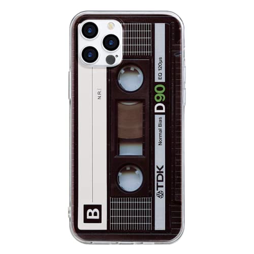 Vintage Kassette Retro für iPhone 13 12 Pro Max Mini Hüllen für iPhone 11 Pro XS MAX X XR SE 2020 7 8 6 6S 5 5S Plus, C9, für iPhone 12 Pro von HANASE