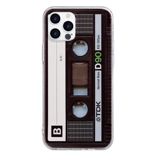 Vintage Kassette Retro für iPhone 13 12 Pro Max Mini Hüllen für iPhone 11 Pro XS MAX X XR SE 2020 7 8 6 6S 5 5S Plus, C9, für iPhone 13 von HANASE