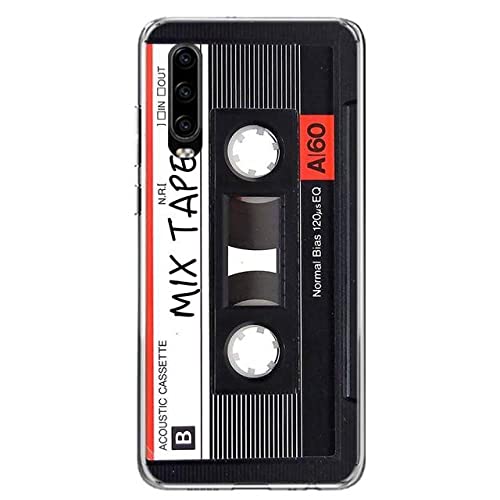 Vintage Magnetbandkassette Handyhülle für Huawei P30 P20 P40 P50 Mate 40 30 20 10 Pro P10 Cover, C4, für Huawei Mate 10 Pro von HANASE
