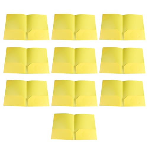 HANGELI 10 Stück/Set Briefgröße Ordner mit zwei Taschen, Aktenordner, zwei Taschen, Schul-, Büro- und Klassenzimmerbedarf HANGELI 10 Stück/Set Briefgröße Ordner mit zwei Taschen, Aktenordner, zwei Taschen, Schul-, Büro- und Klassenzimmerbedarf von HANGELI