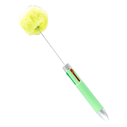 HANGELI 4-in-1 Perlenstift, mehrfarbiger Kugelschreiber, 4 Farben in 1, einziehbarer Kugelschreiber für Schüler und Lehrer HANGELI 4-in-1 Perlenstift, mehrfarbiger Kugelschreiber, 4 Farben in 1, einziehbarer Kugelschreiber für Schüler und Lehrer von HANGELI