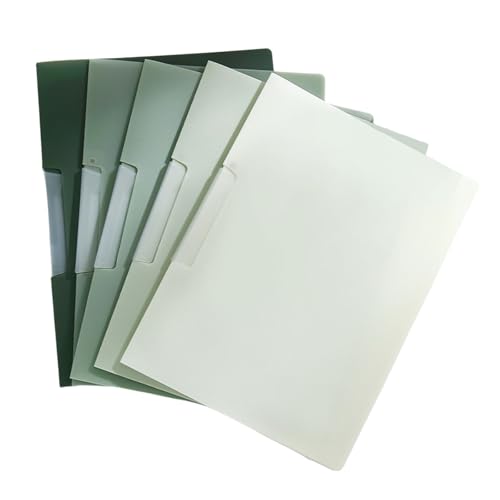 HANGELI Dokumentenhüllen mit drehbarer Klemme, Dokumententestpapier, Organizer in Briefgröße, für 30 Blatt für Büro, 5 Stück HANGELI Dokumentenhüllen mit drehbarer Klemme, Dokumententestpapier, Organizer in Briefgröße, für 30 Blatt für Büro, 5 Stück von HANGELI