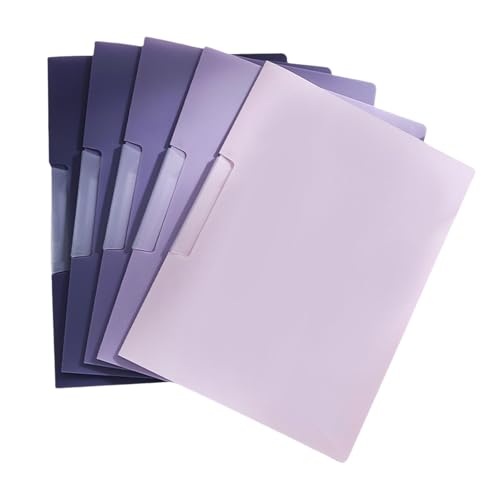 HANGELI Dokumentenhüllen mit drehbarer Klemme, Dokumententestpapier, Organizer in Briefgröße, für 30 Blatt für Büro, 5 Stück HANGELI Dokumentenhüllen mit drehbarer Klemme, Dokumententestpapier, Organizer in Briefgröße, für 30 Blatt für Büro, 5 Stück von HANGELI