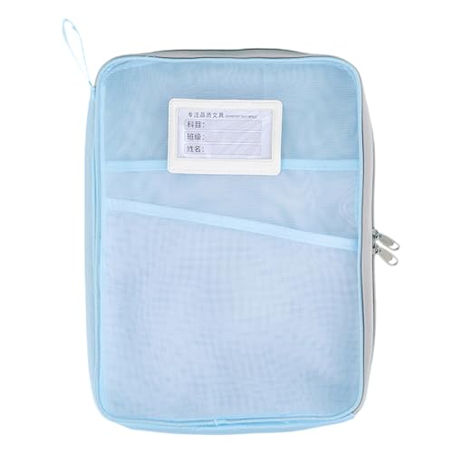 HANGELI Große Kapazität Datei Taschen Hausaufgaben Organizer Tasche Datei Ordner Dokument Aufbewahrungstasche Reißverschluss Akademische Datei Tasche für Studenten von HANGELI