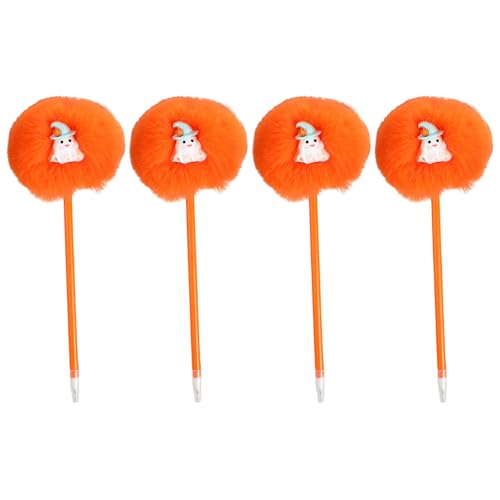 HANGELI Halloween-Gelschreiber, Cartoon-Gelschreiber, 0,7 mm, schnelltrocknend, reibungsloses Schreiben für Studenten, Erwachsene, Halloween-Partyzubehör, 4 Stück HANGELI Halloween-Gelschreiber, Cartoon-Gelschreiber, 0,7 mm, schnelltrocknend, reibungsloses Schreiben für Studenten, Erwachsene, Halloween-Partyzubehör, 4 Stück von HANGELI