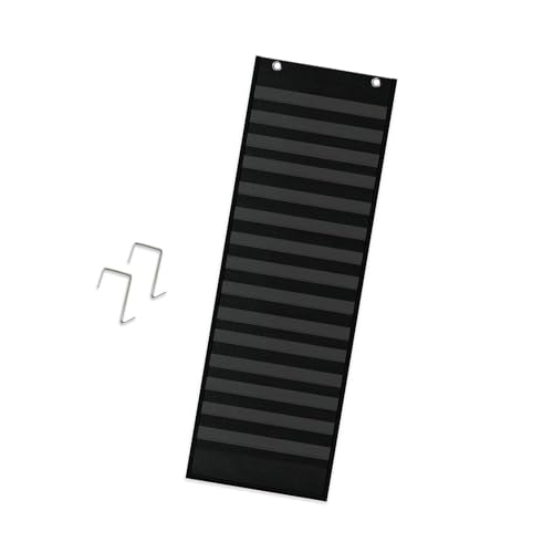 HANGELI Klassenzimmer-Kalendertafel, 18 Taschen, Tagesarbeiten-Diagramm für den täglichen Zeitplan, Aufgabenplan, 111,8 x 43,2 cm Kalenderdiagramm HANGELI Klassenzimmer-Kalendertafel, 18 Taschen, Tagesarbeiten-Diagramm für den täglichen Zeitplan, Aufgabenplan, 111,8 x 43,2 cm Kalenderdiagramm von HANGELI