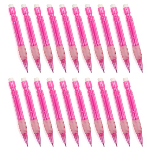 HANGELI Kleine Druckbleistifte, 0,7 mm, kurz, automatisch, mit kleinem Radiergummi, zum Schreiben, Zeichnen, Skizzieren, 20 Stück HANGELI Kleine Druckbleistifte, 0,7 mm, kurz, automatisch, mit kleinem Radiergummi, zum Schreiben, Zeichnen, Skizzieren, 20 Stück von HANGELI