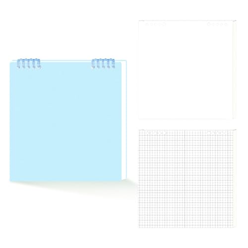 HANGELI Nachfüllbarer Ordner, Notizbuch, Planer, Binder, Tagebuch, Notizbuch für Notizen, Pläne, Mind Map, tägliches Journaling, 120 Seiten, gerastert HANGELI Nachfüllbarer Ordner, Notizbuch, Planer, Binder, Tagebuch, Notizbuch für Notizen, Pläne, Mind Map, tägliches Journaling, 120 Seiten, gerastert von HANGELI