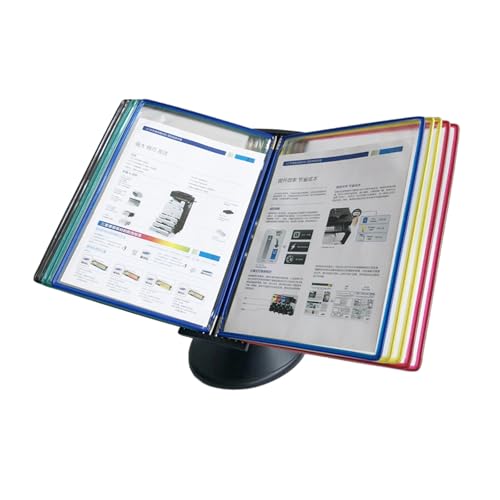 HANGELI Schreibtisch-Organizer mit 10 Fächern, Dokumenten-Präsentationsmappe mit leicht zu ladender Tasche, für Lager, Labor HANGELI Schreibtisch-Organizer mit 10 Fächern, Dokumenten-Präsentationsmappe mit leicht zu ladender Tasche, für Lager, Labor von HANGELI