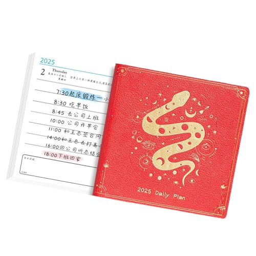 HANGELI Tagesplaner 2025, 1 Tag pro Seite, Tasche, 2025 Planer, 10,2 x 10,2 cm, Hardcover, Notizbuch, datierte Seite für Frauen, Studenten HANGELI Tagesplaner 2025, 1 Tag pro Seite, Tasche, 2025 Planer, 10,2 x 10,2 cm, Hardcover, Notizbuch, datierte Seite für Frauen, Studenten von HANGELI