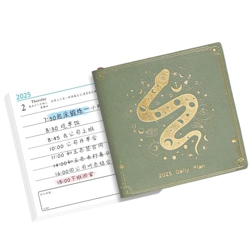 HANGELI Tagesplaner 2025, 1 Tag pro Seite, Tasche, 2025 Planer, 10,2 x 10,2 cm, Hardcover, Notizbuch, datierte Seite für Frauen, Studenten HANGELI Tagesplaner 2025, 1 Tag pro Seite, Tasche, 2025 Planer, 10,2 x 10,2 cm, Hardcover, Notizbuch, datierte Seite für Frauen, Studenten von HANGELI