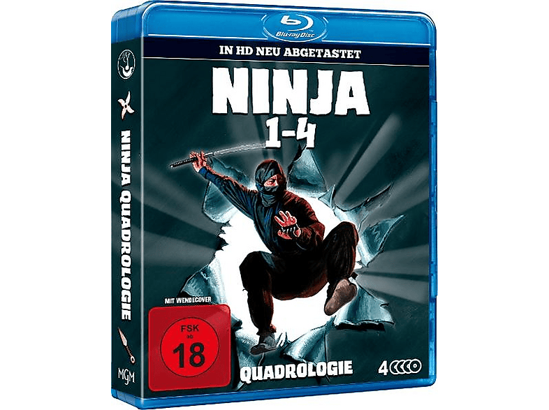 Ninja 1-4 Quadrologie Box-Edition Blu-ray Ninja 1-4 Quadrologie Box-Edition Blu-ray von HANSESOUND / LIGHTHOUSE HOME E