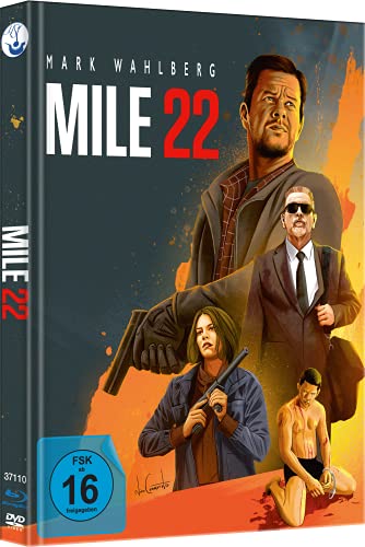 Mile 22 - Mediabook - Cover A - Limited Edition auf 444 Stück (+ DVD) [Blu-ray] von HANSESOUND