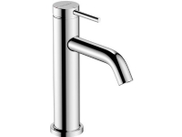 HG Tecturis S weiße Armatur 110 – CoolStart mit hochklappbarer Bodenentlüftung, Chrom von HANSGROHE