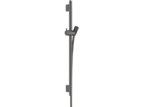 HG Unica'S Puro Gleitstange - 65 cm mit Brauseschlauch 160 cm, Chrom schwarz gebürstet von HANSGROHE