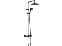 hansgrohe Vernis Blend Showerpipe 240 1jet EcoSmart med thermostat, matt sort von HANSGROHE
