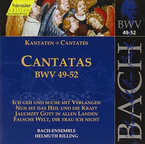 Edition Bachakademie Vol. 17 (Geistliche Kantaten BWV 49-52) von HANSSLER CLASSIC