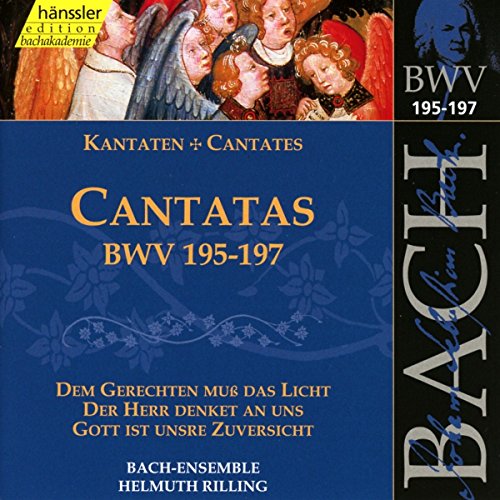 Edition Bachakademie Vol. 59 (Geistliche Kantaten BWV 195-197) von HANSSLER CLASSIC