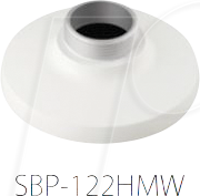 HT SBP-122HMW - Adapterplatte zur Montage an Wandhalter von HANWHA TECHWIN