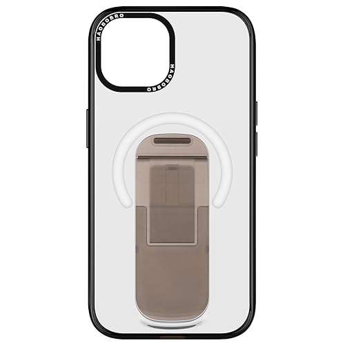 HAOBOBRO für iPhone 15 Hülle mit Standfunktion - Dünn Schutzhülle Kompatibel mit MagSafe - Stoßfest Handyhülle für iPhone 15 Case mit Ständer - Mattierte PC Rückseite + Silikon TPU - Grau HAOBOBRO für iPhone 15 Hülle mit Standfunktion - Dünn Schutzhülle Kompatibel mit MagSafe - Stoßfest Handyhülle für iPhone 15 Case mit Ständer - Mattierte PC Rückseite + Silikon TPU - Grau von HAOBOBRO