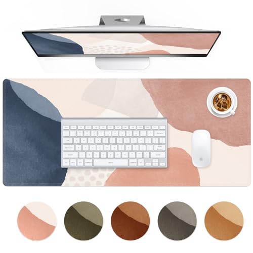 HAOCOO Gaming Mauspad Groß XXL Computer Desktop mit Rutschfester Gummiunterseite Hellrosa Boho HAOCOO Gaming Mauspad Groß XXL Computer Desktop mit Rutschfester Gummiunterseite Hellrosa Boho von HAOCOO