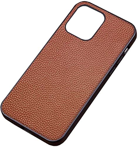 HAODEE All-Inklusive Rückseite, für Apple iPhone 13 (2021) 6,1 Zoll Leder Stoßfest Lychee Muster Hülle [Bildschirm- und Kameraschutz] (Farbe: Braun) von HAODEE