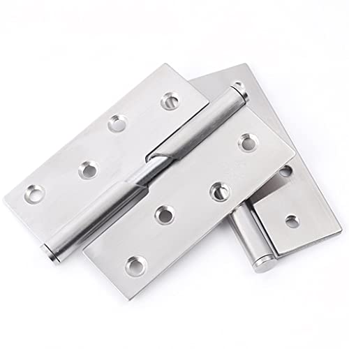 10 Stück/Set verdickte Hebe-Scharniere aus Edelstahl, automatisch schließende Türscharniere, Sanitärtrennwände, Entlade- und Wiederherstellungsscharniere 10 Stück/Set verdickte Hebe-Scharniere aus Edelstahl, automatisch schließende Türscharniere, Sanitärtrennwände, Entlade- und Wiederherstellungsscharniere von HAODUOO