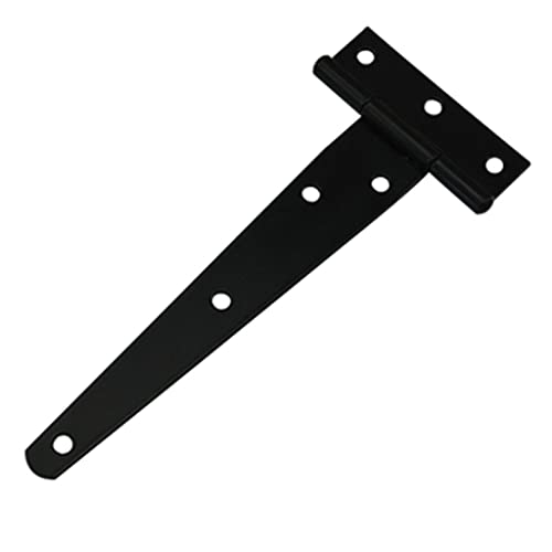 10 Teile/Satz T-förmiges, rostfreies Türscharnier for Lichtschuppen, Scharnierband, Scharniertürscharnier, schwarze Scharniere(6 Inch) von HAODUOO