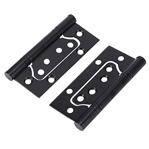 2 Stück/Set schwarze Drehtürscharniere, flache, geräuschlose Lagerscharniere, Fenster, Möbel, Tür, Installation, Verbindungsscharniere 2 Stück/Set schwarze Drehtürscharniere, flache, geräuschlose Lagerscharniere, Fenster, Möbel, Tür, Installation, Verbindungsscharniere von HAODUOO