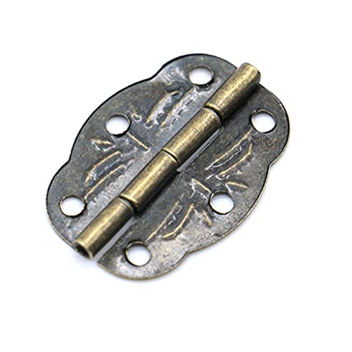 50 Teile/satz Bronze Schrank Scharnier Dekoration Box Scharniere, Vintage Tür Schrank Schublade Möbel Zubehör mit Schrauben Scharniere 50 Teile/satz Bronze Schrank Scharnier Dekoration Box Scharniere, Vintage Tür Schrank Schublade Möbel Zubehör mit Schrauben Scharniere von HAODUOO