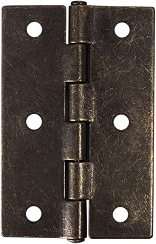 Scharniere, Bronze-Eisenscharniere, klassische Schranktüröffnung, Möbelscharniere mit Schraubenscharnieren von HAODUOO