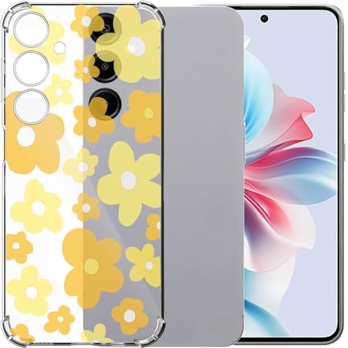 HAOFUGUI Blume Handyhülle für Samsung Galaxy S24 Blume Transparent Hülle, Mädchen Blume Design Case, Mode Ultra Dünn Transparent Schutzhülle Stoßfest TPU Bumper Clear Case-SJ506 HAOFUGUI Blume Handyhülle für Samsung Galaxy S24 Blume Transparent Hülle, Mädchen Blume Design Case, Mode Ultra Dünn Transparent Schutzhülle Stoßfest TPU Bumper Clear Case-SJ506 von HAOFUGUI