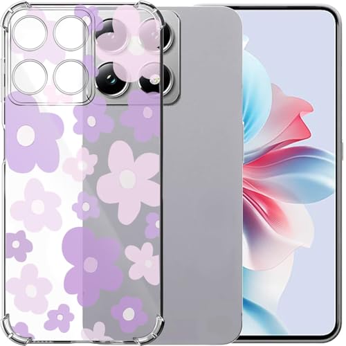 HAOFUGUI Blume Handyhülle für Xiaomi 14T pro 5G Blume Transparent Hülle, Mädchen Blume Design Case, Mode Ultra Dünn Transparent Schutzhülle Stoßfest TPU Bumper Clear Case-SJ503 HAOFUGUI Blume Handyhülle für Xiaomi 14T pro 5G Blume Transparent Hülle, Mädchen Blume Design Case, Mode Ultra Dünn Transparent Schutzhülle Stoßfest TPU Bumper Clear Case-SJ503 von HAOFUGUI