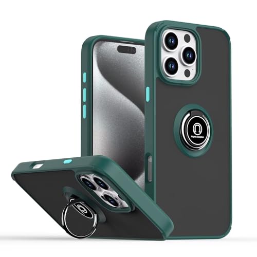 HAOFUGUI Magnetischem Hülle für Redmi Note 13 Pro 5G, mit Ring Stnad, Frauen und Männer Stoßfeste TPU Bumper Phone Case Cover-Dunkelgrün HAOFUGUI Magnetischem Hülle für Redmi Note 13 Pro 5G, mit Ring Stnad, Frauen und Männer Stoßfeste TPU Bumper Phone Case Cover-Dunkelgrün von HAOFUGUI