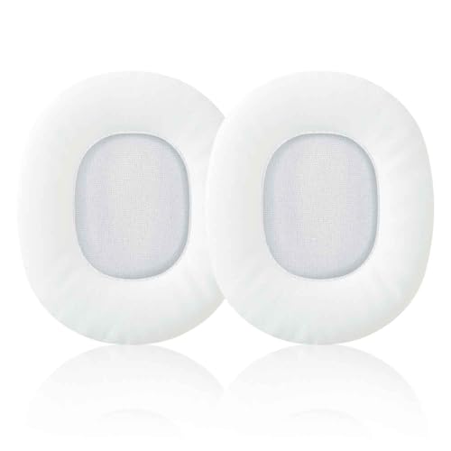 Ersatz-Ohrpolster für Audio Technica ATH M50X M50XBT M50RD M40X M30X M20X MSR7 SX1 Monitor-Kopfhörer, Headset-Ohrpolster, Ohrmuschel-Abdeckung, Weiß Ersatz-Ohrpolster für Audio Technica ATH M50X M50XBT M50RD M40X M30X M20X MSR7 SX1 Monitor-Kopfhörer, Headset-Ohrpolster, Ohrmuschel-Abdeckung, Weiß von HAOMUK