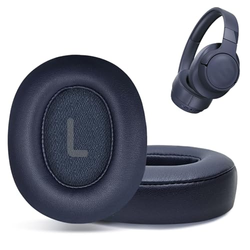 Ersatz-Ohrpolster für JBL Tune 700 (700BT)/710 (710BT)/720 (720BT)/750 (750BT,750BTNC)/760 (760NC)/770 (770NC) Kopfhörer, Headset-Ohrpolster, Ohrmuschel-Abdeckung, Blau von HAOMUK