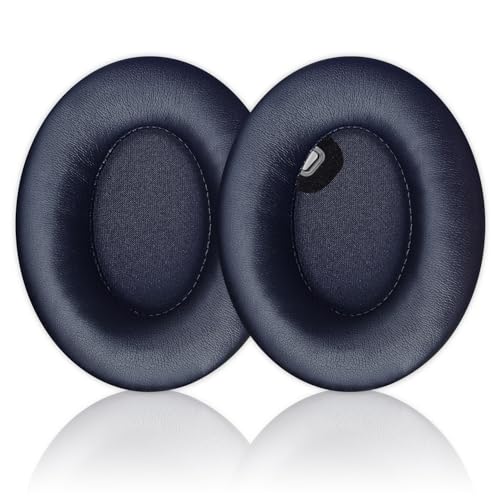 Ersatz-Ohrpolster für Sony WH-1000XM4 (WH1000XM4) Over-Ear-Kopfhörer, Ohrpolster, Headset-Ohrmuschel-Abdeckung mit weichem Protein-Leder (blau) von HAOMUK