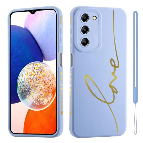 HAONANDE Handyhülle für Samsung Galaxy S22 5G, Süße Gold Liebesherz Glitzer Bling Schutzhülle für Frauen Mädchen mit Handschlaufe Kameraschutz,Niedliche Slim Case Blau HAONANDE Handyhülle für Samsung Galaxy S22 5G, Süße Gold Liebesherz Glitzer Bling Schutzhülle für Frauen Mädchen mit Handschlaufe Kameraschutz,Niedliche Slim Case Blau von HAONANDE