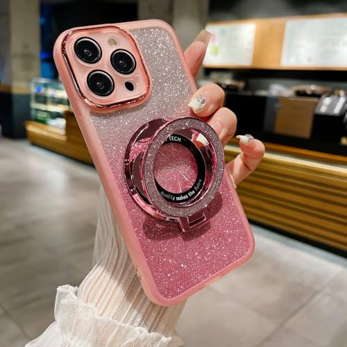HAONANDE Magnetisch Glitzer Handyhülle für Xiaomi 11T / 11T PRO, Galvanisierte Niedliche Glitzernde Bling Schutzhülle Klar Case für Frauen und Mädchen mit Ständer,Kameraschutz Rosa HAONANDE Magnetisch Glitzer Handyhülle für Xiaomi 11T / 11T PRO, Galvanisierte Niedliche Glitzernde Bling Schutzhülle Klar Case für Frauen und Mädchen mit Ständer,Kameraschutz Rosa von HAONANDE