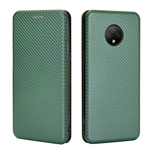 HAOTIAN Hülle für DOOGEE X95 (2020) Handyhülle Brieftasche, Schutzhülle mit Kartensteckplätzen Anti-Scratch PC Panel + Stoßfeste TPU Innenschutzabdeckung + Ring Halterungen. Grün von HAOTIAN