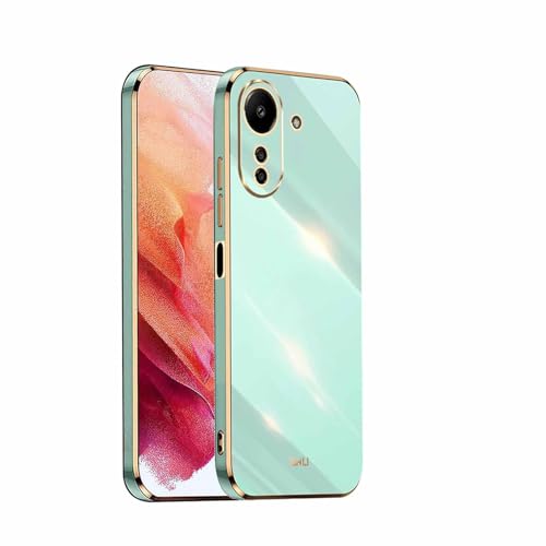HAOYE Hülle für Xiaomi Redmi 13C / Xiaomi Poco C65, Premium Qualität Ultradünn Weiche Galvanisieren von TPU Handyhülle, Silikon TPU Schock-Absorption Schutzhülle Case. Grün HAOYE Hülle für Xiaomi Redmi 13C / Xiaomi Poco C65, Premium Qualität Ultradünn Weiche Galvanisieren von TPU Handyhülle, Silikon TPU Schock-Absorption Schutzhülle Case. Grün von HAOYE