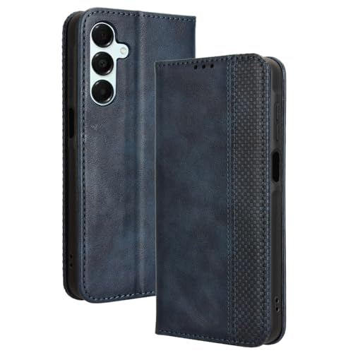 HAOYE Leder Hülle für Samsung Galaxy A16 5G, Premium PU/TPU Folio Schutzhülle Handyhülle, Flip Case Cover Klapphülle mit Standfunktion & Kartensteckplätzen, Blau HAOYE Leder Hülle für Samsung Galaxy A16 5G, Premium PU/TPU Folio Schutzhülle Handyhülle, Flip Case Cover Klapphülle mit Standfunktion & Kartensteckplätzen, Blau von HAOYE