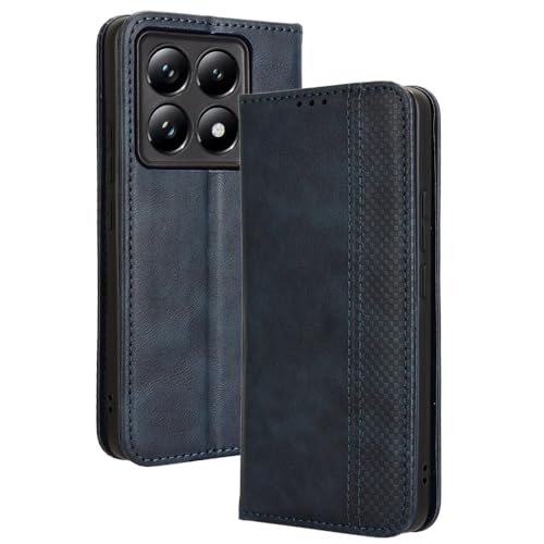 HAOYE Leder Hülle für Xiaomi 14T Pro 5G, Premium PU/TPU Folio Schutzhülle Handyhülle, Flip Case Cover Klapphülle mit Standfunktion & Kartensteckplätzen, Blau HAOYE Leder Hülle für Xiaomi 14T Pro 5G, Premium PU/TPU Folio Schutzhülle Handyhülle, Flip Case Cover Klapphülle mit Standfunktion & Kartensteckplätzen, Blau von HAOYE