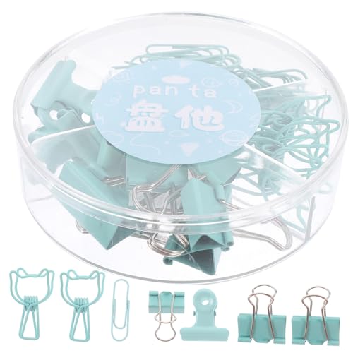 HAPINARY 1 Box Notizblock Set, Clips Für Büro, Briefpapierklammern, Büro Papierklammern, Büro Sortierbedarf, Binder Clips, Büro Papierklammern, Standard Papierklammern, Klammern Fürs Büro HAPINARY 1 Box Notizblock Set, Clips Für Büro, Briefpapierklammern, Büro Papierklammern, Büro Sortierbedarf, Binder Clips, Büro Papierklammern, Standard Papierklammern, Klammern Fürs Büro von HAPINARY
