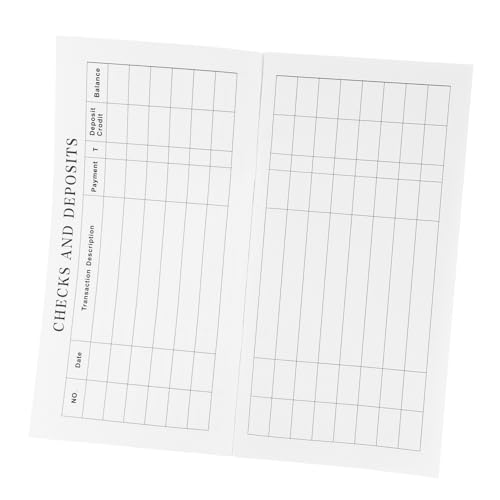 HAPINARY 1 Scheckregister Scheckbuch Recorder Scheckbuch Ledger Persönliches Finanzmanagement Notizbuch Finanzzielplaner Persönliches Scheckbuch Balance Scheckbuch Ausgaben Tracker HAPINARY 1 Scheckregister Scheckbuch Recorder Scheckbuch Ledger Persönliches Finanzmanagement Notizbuch Finanzzielplaner Persönliches Scheckbuch Balance Scheckbuch Ausgaben Tracker von HAPINARY