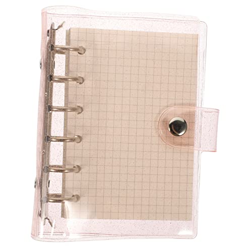 HAPINARY 1 Set Handbuch Loseblattordner, Wasserdichter Ordner, Kleiner Notizblock, Kunststoffordner, Neuartiger Schreibnotizblock, Notizbucheinband, Loseblattordner, Kleine Loseblattbuch von HAPINARY